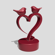 Shapr-Image-2024-04-08-142848.png Heart statue, Love birds, Decorative Love Figurine, Valentine's Day, anniversary gift, birthday