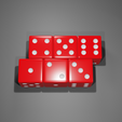 Red-Bevelled-D6-Pips-1-6-Display-3.png Dice with Pips (Bevelled Edge)