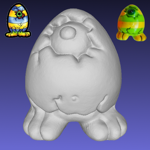 Eggy- Grolls and Gorks 3D sculpt