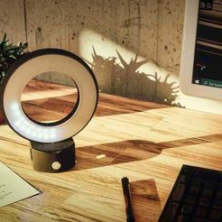 RenderAiry_goldenhour4.jpg Download free STL file Airy Moodlight • Object to 3D print, Kleingeist