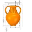vase37-21.jpg amphora greek cup vessel vase v37 for 3d print and cnc
