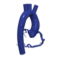 5.png 主动脉和冠状动脉 3D 模型 - 6 件装