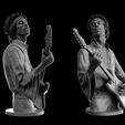 jimi3877.95085888888052.jpg Jimi Hendrix 3D print model