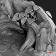 72.png BIOFORGE - SWAMP BASE - STL OBJ