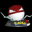 02.jpg Voltorb Pokemon diorama (voltorbe #100)