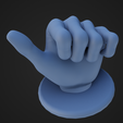 ThumbsUp_2.png 3D Hand Sign "Thumbs Up"