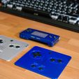 SAM_0732.jpg Game Boy Advance SP Inspired Coaster (Personal Use)