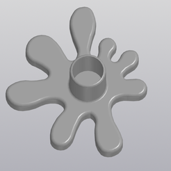 3.png Fichier STL Tampon pour bougeoir・Plan pour imprimante 3D à télécharger