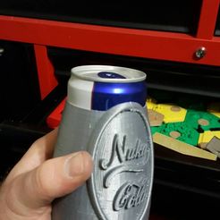 Free STL file Beer Can Cover 🍺・3D printer model to download・Cults