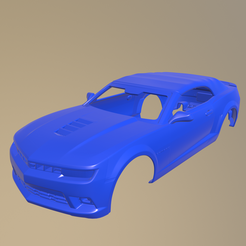 a028.png Файл STL Chevrolet Camaro 2014 PRINTABLE CAR BODY・Модель 3D-принтера для загрузки, printinghub