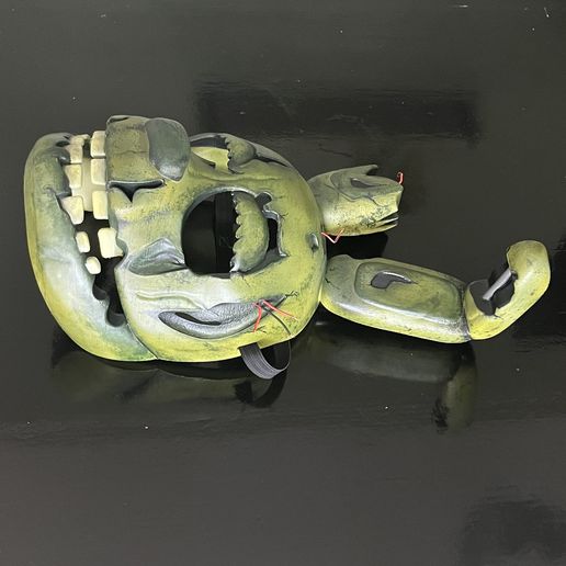 Springtrap-mask-3d-printed-side.jpg Springtrap Mask (FNAF / Five Nights At Freddy’s)