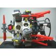 00-Engine-Assy01.jpg Radial Engine, 7-Cylinder, Optional Parts Kit (3) to 14-Cylinder