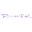Tomorrowland Text.STL TOMORROWLAND FULL LOGO