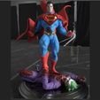 600px-Superman-full-body.jpg Superman kills the Joker Injustice DC Comics fanarts stl 3d printing