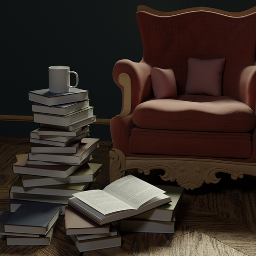 Scene 3D model