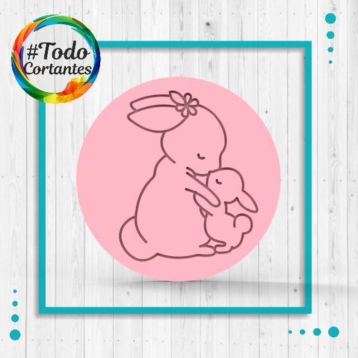 Easter Stamp 3D model