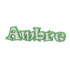 Ambre-final-2.jpg 3D file First name Ambre・3D printer design to download, yakadancer