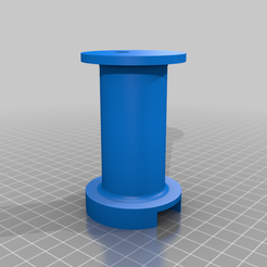 holder.png Free 3D file Mingda D2 filament holder with 608zz bearing・3D print design to download