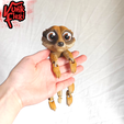 images3.png Meerkat Flexi Print-In-Place + figure & keychain