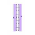 All Mid sides v3.stl P1P Modified surround with Bosses added for hinges and panel attachments