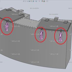 3-1.jpg 3D file Tiger tank turret storage box lock unit. (STL-1/35)・3D printing model to download