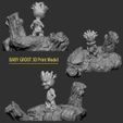GR_02.jpg Baby Groot Sculpture 3D Print Model - STL Files for 3D Printing