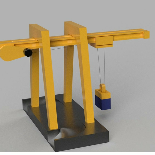 Capture.PNG Бесплатный STL файл Toy Crane for EMMA by vandragon_de・Модель для загрузки и 3D-печати, Depronized