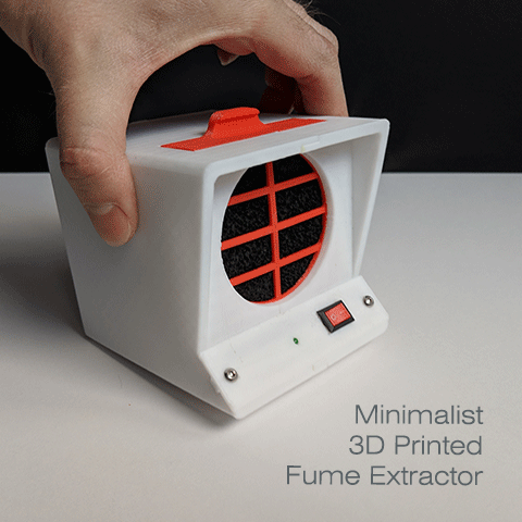 minimalist-3d-printed-solder-fume-extractor.png Download free STL file Minimalist 3D Printed Fume Extractor • 3D printing model, rdmmkr