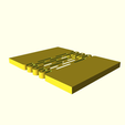 2a3467831ff1b3acc7d278eac1e0b09d.png Slotter - a lattice hinge module for OpenSCAD