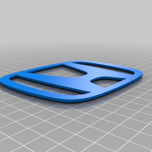 Download free STL file Honda Civic Emblem front • 3D print object ・ Cults