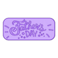 HappyFathersDay.stl HAPPY FATHER´S DAY SOLID SHAMPOO AND MOLD FOR SOAP PUMP