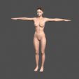 5.jpg Beautiful Woman -Rigged and animated for Unity