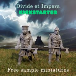 freebies.jpg Styriwar Knights Divide et Impera-Kickstarter Promo