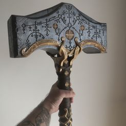 STL file Horn of Heimdall God of war 📯・3D printable model to download・Cults