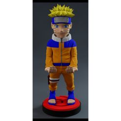 InstFitter_20201223_215436.jpg Free 3D file Naruto cellphone and joystick holder・3D print model to download