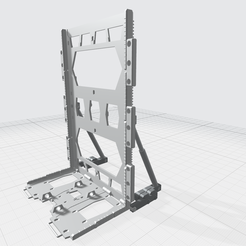 MHB04H-Mecha Hangar Bay 04 Customizable-hangar-final01.png Archivo STL gratis MHB04-H- Mecha Hangar Bay Hangar sólo Libre・Plan de impresión en 3D para descargar