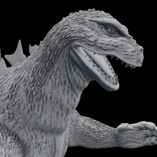 🇯🇵 Godzilla 1962 ゴジラ・ STL File for ・Cults