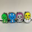Image-2.jpg collection of dinosaur keychains
