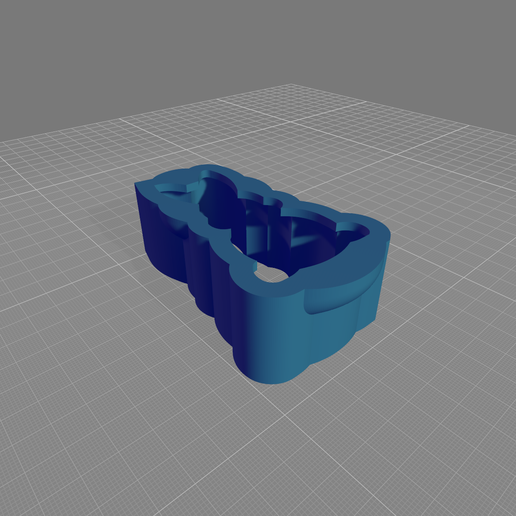 Bunny-2-Base3D-PNG.png BIG PACK Easter Cookies mold