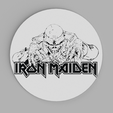tinker.png Iron Maiden Logo Coasters
