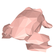 model-3.png Frog low poly no.2