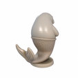 Screenshot_127.png Mermaid Manatee - Funny 3D Model for Printing