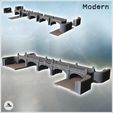1-PREM.jpg Moltke Bridge (Spree River, Berlin, Germany) - Modern WW2 WW1 World War Diaroma Wargaming RPG Mini Hobby