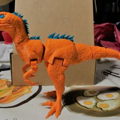 Velociraptor articulado