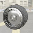 0020.png WHEEL FOR CUSTOM TRUCK 25M-R1 (FRONT AND DUALLY WHEEL BACK)