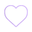 CORAZO3.stl STL file PACK 6 / VALENTINE'S DAY HEART / COOKIE CUTTER・3D printing design to download