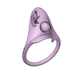 ring-04-stl-91.png ring of time pacifier  ring-04 for 3d-print and cnc