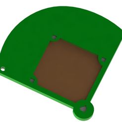 Untitled.jpg Fichier STL Porte-clés Baseball Diamant・Idée pour impression 3D à télécharger