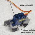 eed4c1c5-0178-478a-9c92-ac74efbe34c8.JPG Model Rairlrod Turnout Servo Mount with 2 limit switches...