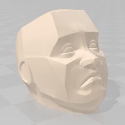 52ec4352d58d283ec17b5fd40802fc94.png Файл STL Головка Kryten - печатает без поддержки (оптимизирована для 3D-печати)・Модель для печати в 3D скачать